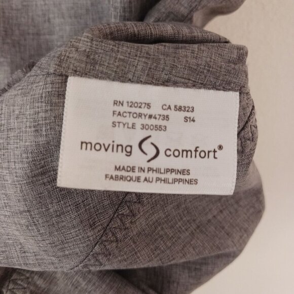 Moving Comfort Brooks Running Walking Gray Women's Vest Medium - Picture 4 of 11